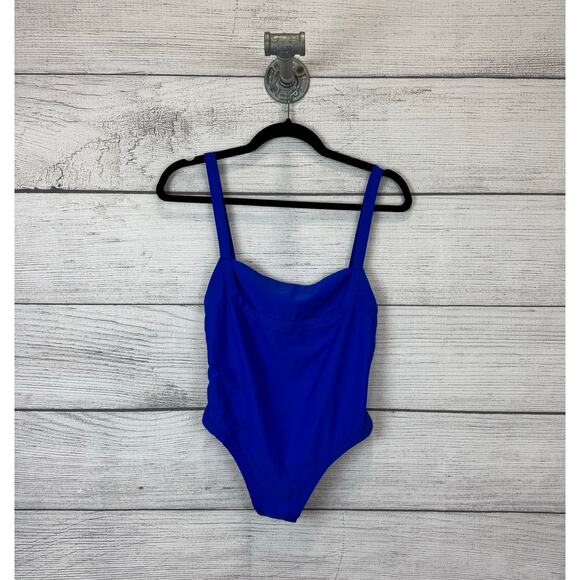 Those Seen Dancing Women's Luna Royal Blue One Piece Swimsuit Size Medium - Picture 1 of 8